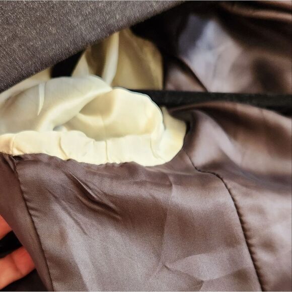 Vintage ZENIO collezione   double-breasted virgin wool blazer mens Sz 40L - Picture 10 of 13